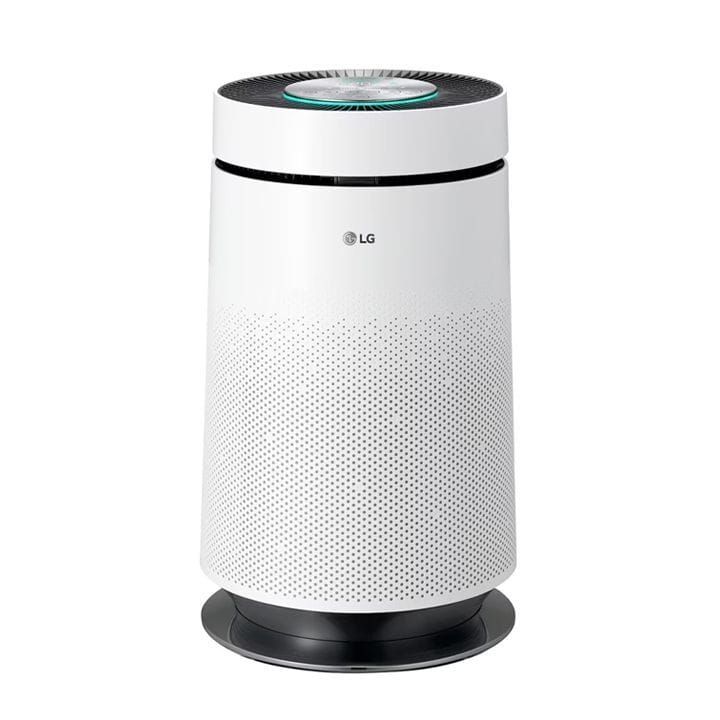 LG PuriCare 360° Air Purification And Clean Booster 61.2m², Anti-bacterial Nano-ions, H13 HEPA - White - AS65GDWH0