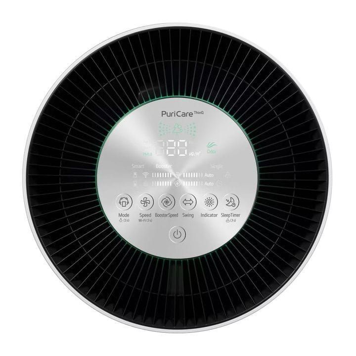 LG PuriCare 360 Air Purifier Dual Version, H13 HEPA, with Clean Booster 91m² | AS10GDWH0
