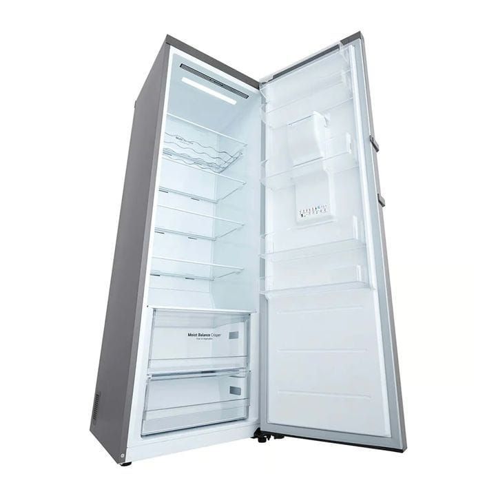 LG 411 Ltrs Single Door 411 Ltrs Refrigerator - Platinum Silver | GR-F411ELDM