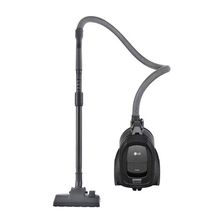 LG 1800W Vacuum Cleaner, Bagless Convenience, Versatile Cleaning, Durability and Longevity, Compact and Space-Saving - Pearl Sparkle Silver - VC5418NNTRS