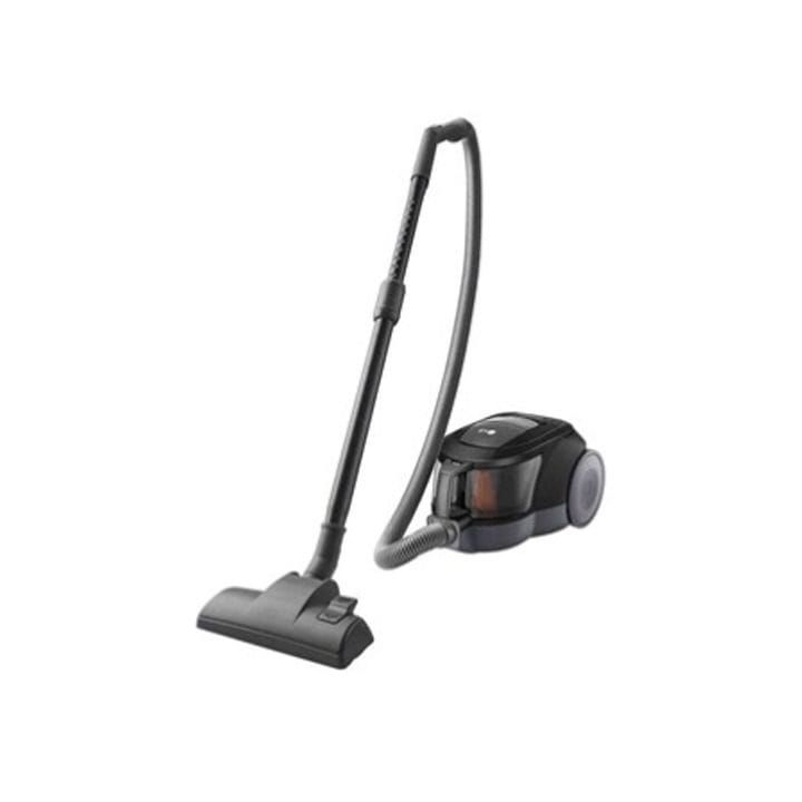 LG 1800W Vacuum Cleaner, Bagless Convenience, Versatile Cleaning, Durability and Longevity, Compact and Space-Saving - Pearl Sparkle Silver - VC5418NNTRS