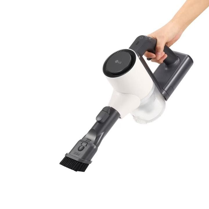 LG CordZero Stick Air Vacuum Cleaner, Dual Turbo Cyclone, Slim Design, Lightweight - Beige - A9LSLIM