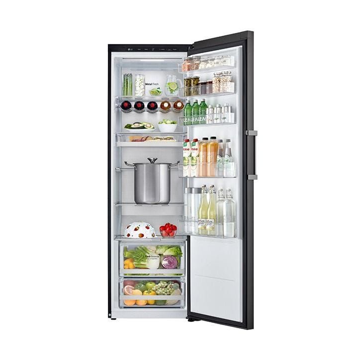 LG 411L Refrigerator | Smart Cooling | Beige Glass | LOB451FGPM