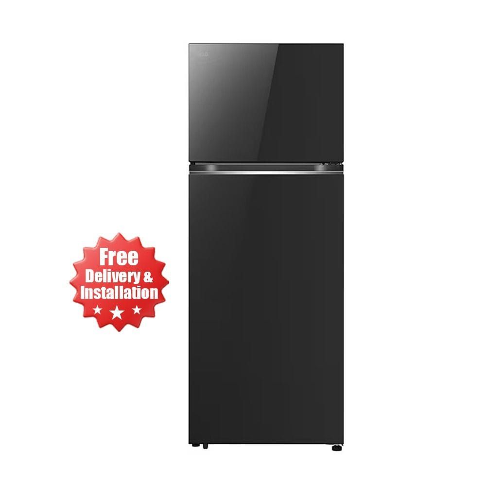 LG Double Door Refrigerator 600L Gross / 461L Net with LINEARCooling™, DoorCooling+™, Smart Inverter Compressor & Multi Air Flow | GR-B642PGFK.ABMQMEA