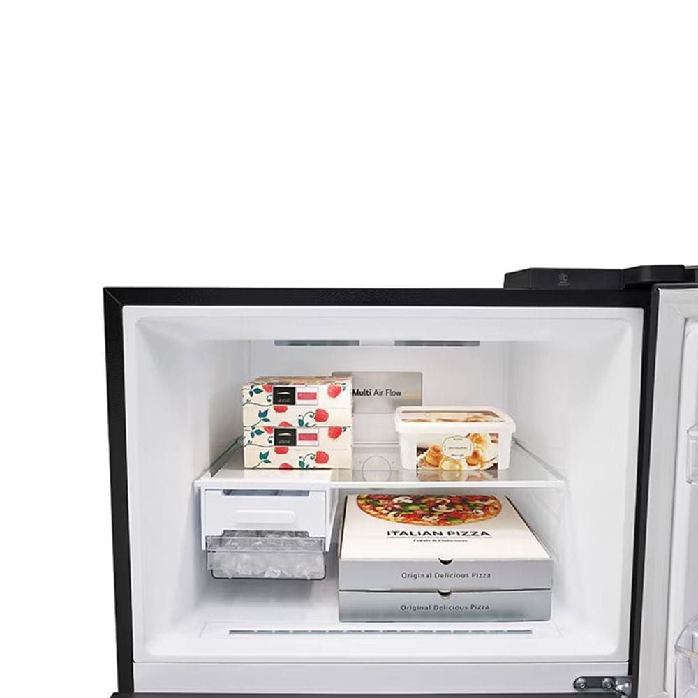 LG Double Door Refrigerator 600L Gross / 461L Net with LINEARCooling™, DoorCooling+™, Smart Inverter Compressor & Multi Air Flow | GR-B642PGFK.ABMQMEA
