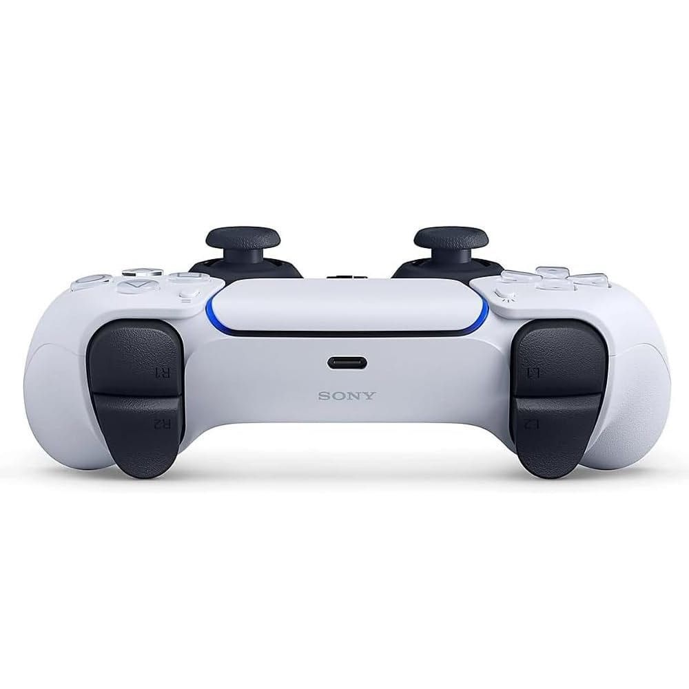 Sony DualSense Wireless Controller for PlayStation 5, Haptic Feedback, Adaptive Triggers, Built-In Microphone, Motion Sensor | White