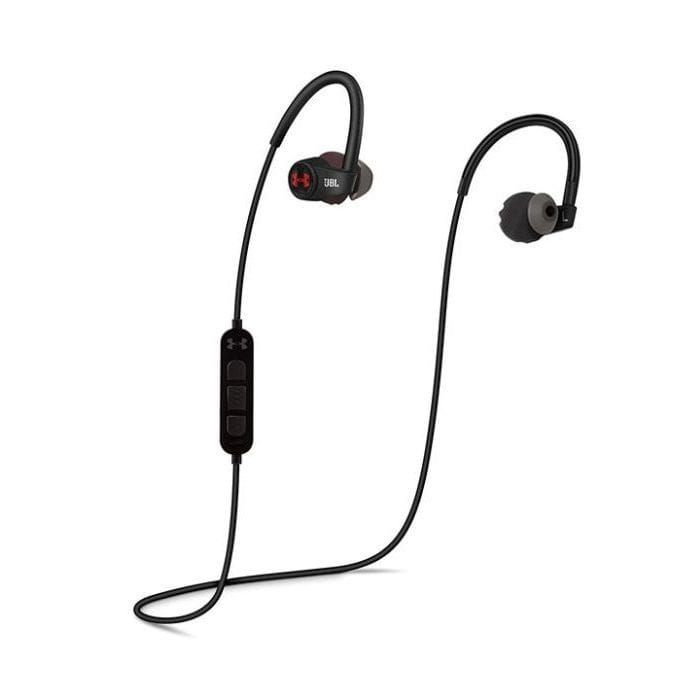 JBL Under Armour Sport Wireless Earphone, Up to 5 hours With Audio And Heart Rate Monitoring Enabled - Black - UAJBLHRMB