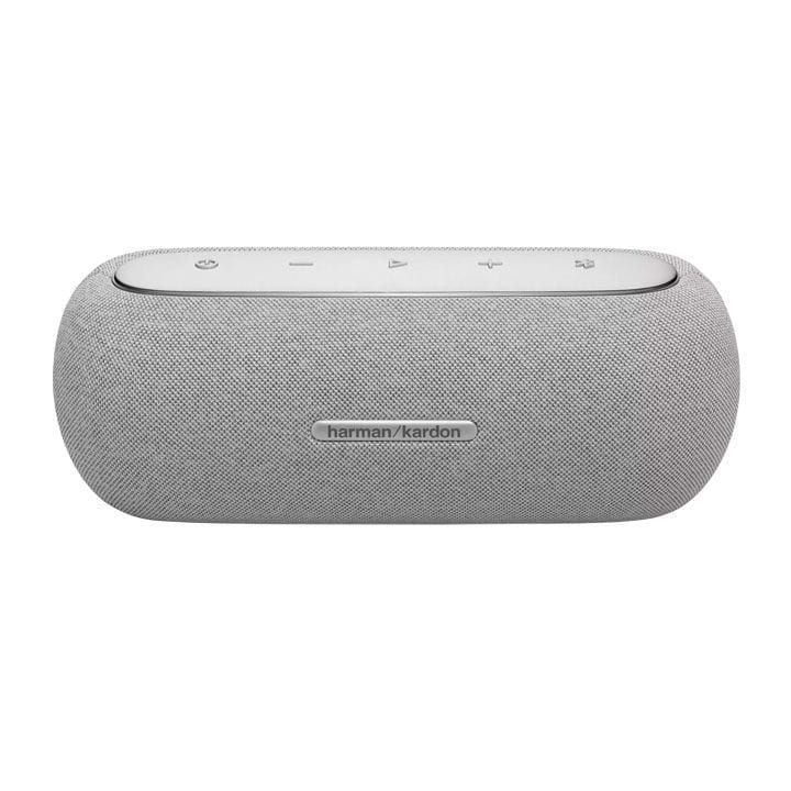 Harman Kardon Luna Elegant Portable Bluetooth Speaker, Stylish Looks, Quality Design, Waterproof, Dustproof Bluetooth Music Streaming - Grey - HKLUNAGRYEU