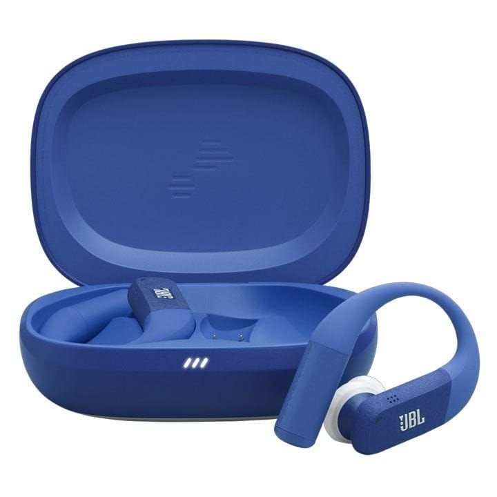 JBL Endurance Peak 4 True Wireless Sport Earbuds With Active Noise Cancelling, Secure Fit, Waterproof Design And Deep Bass Sound - Blue - ENDURANCE PEAK4