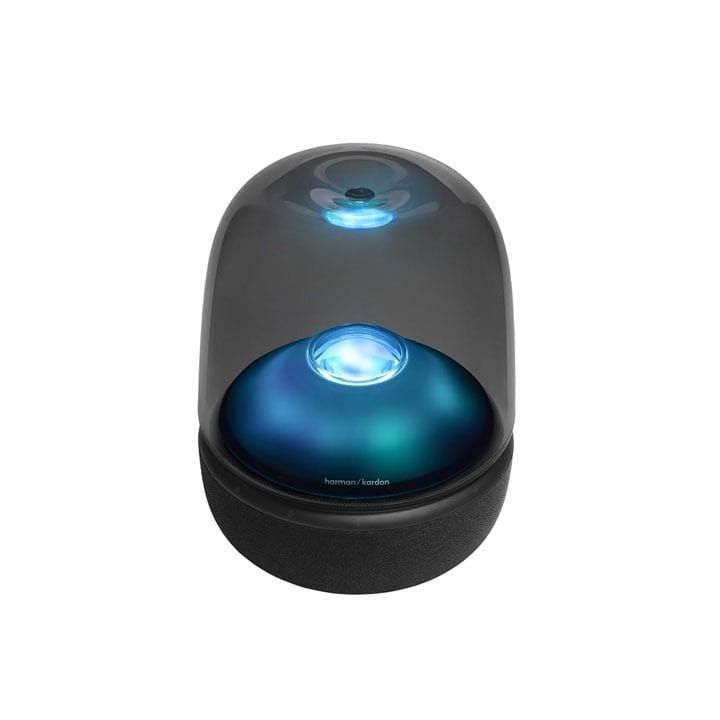 Harman Kardon Aura Studio 5 Wireless Bluetooth Speaker, Design Enthusiasts, Mood Creators, Eco-Conscious Buyers, Tech-Savvy Users - Black - AURASTUDIO5