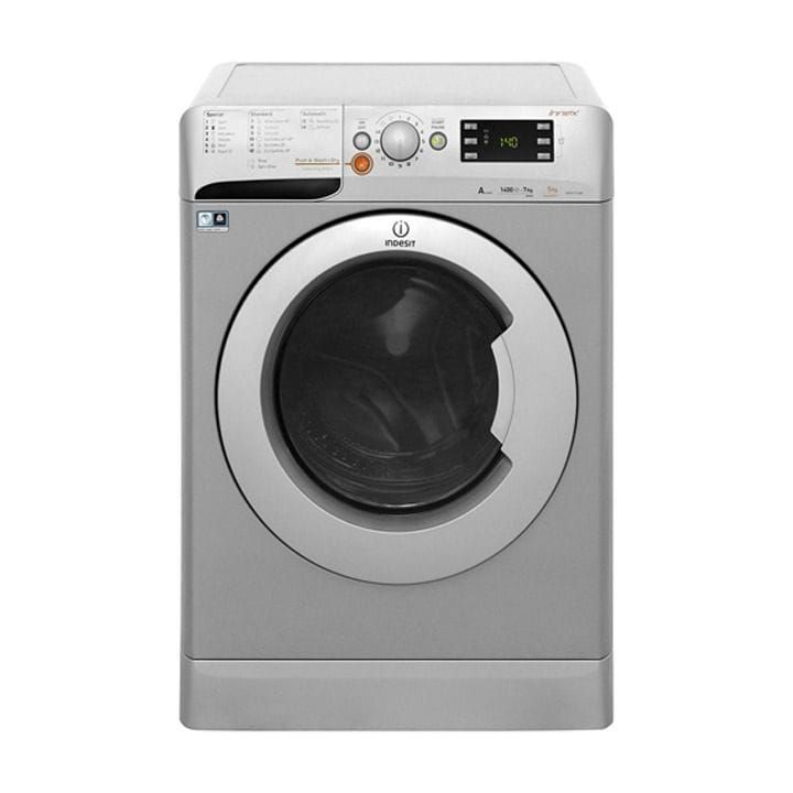 Indesit Innex 7kg Wash 5kg Dry 1400rpm Freestanding Washer Dryer - Silver (XWDE751480XS)