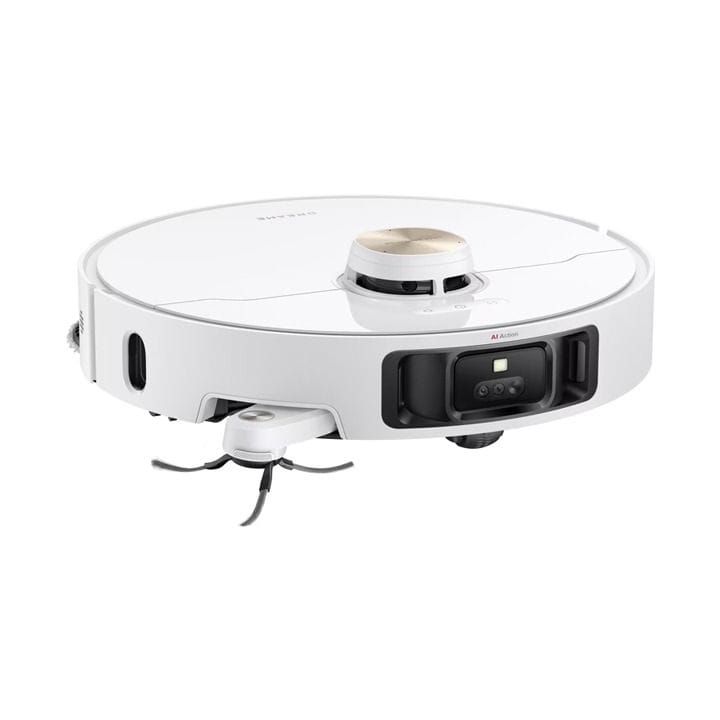 Dreame L40s Pro Ultra Robot Vacuum Cleaner, Dual Smart Brushes, Edge Reach Cleaning, Pet-Friendly Smart Control, All-in-One Power Dock - White - RLL74CE