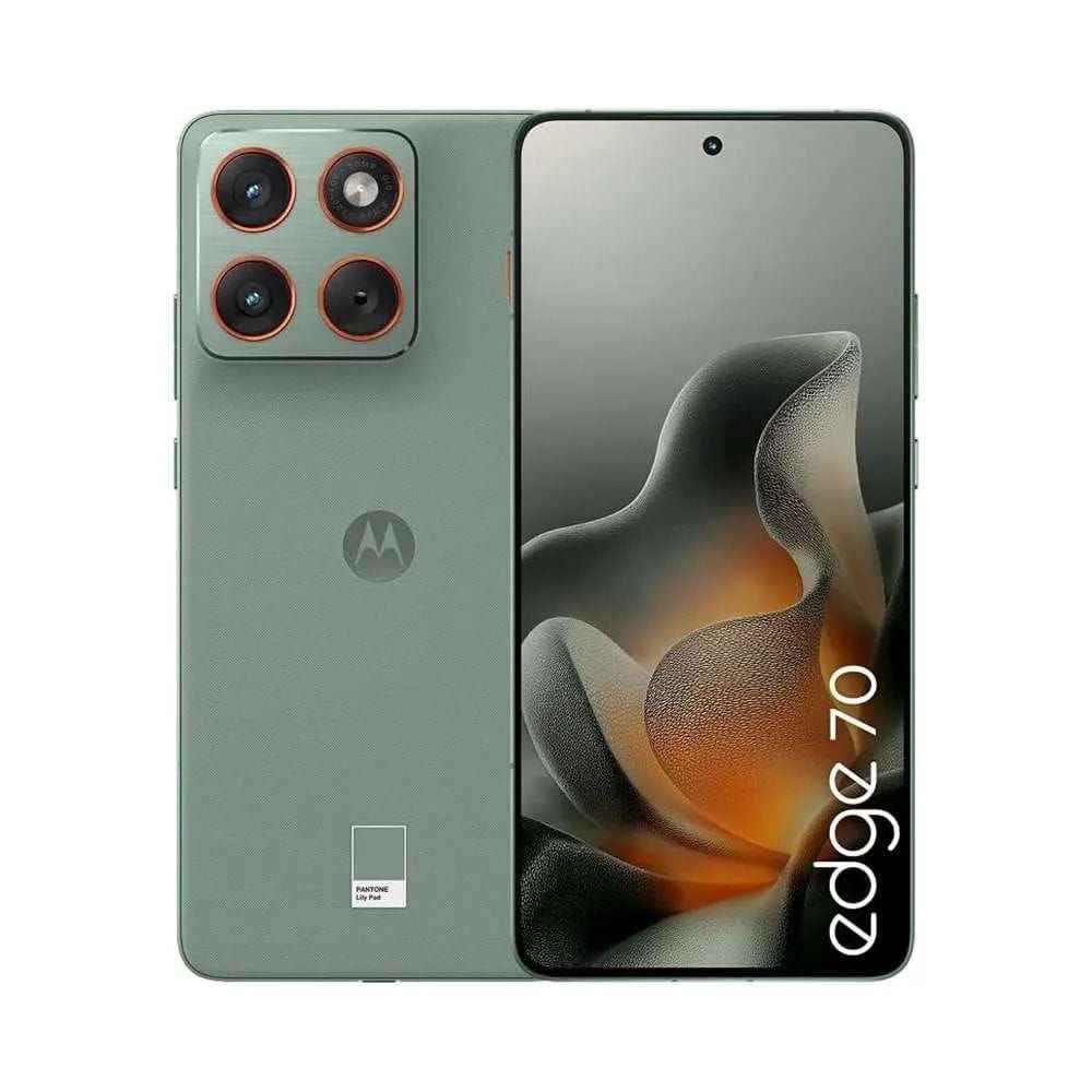 Motorola Edge 70 5G Smartphone, 12GB RAM, 512GB Storage, Dual SIM, High-Performance Display | Pantone Lily Pad - PBA50026AE XT2601-2 AE LP DS RTL
