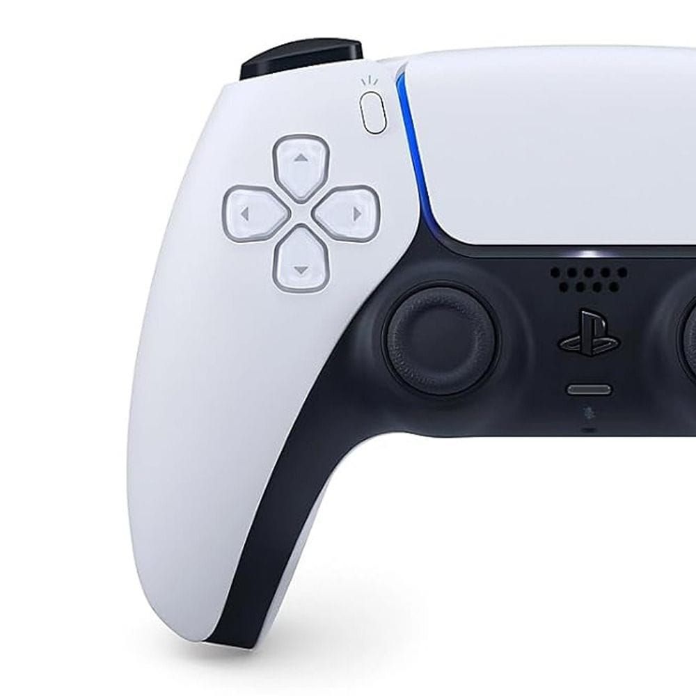 Sony DualSense Wireless Controller for PlayStation 5, Haptic Feedback, Adaptive Triggers, Built-In Microphone, Motion Sensor | White