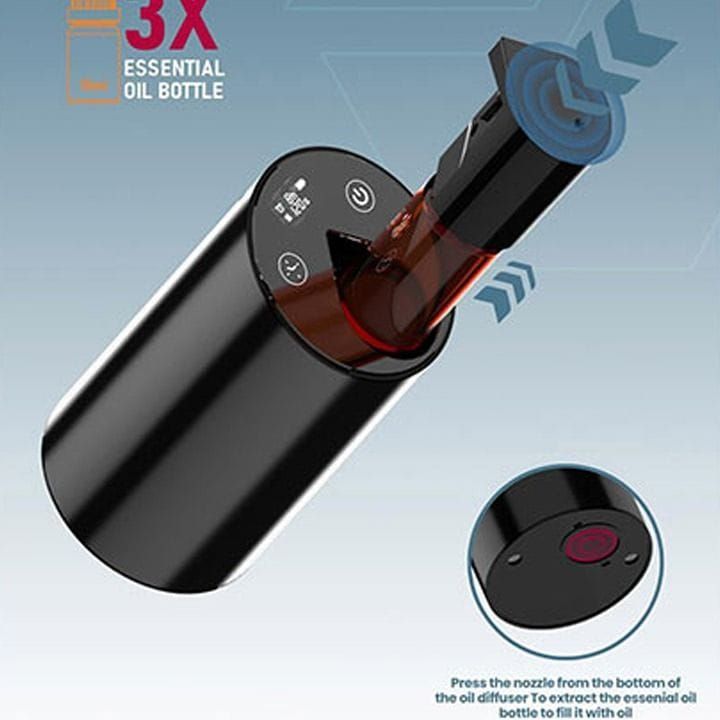 Moxedo Portable Essential Aroma Diffuser - Black | MX-EAD011