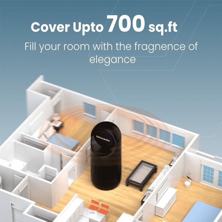 Moxedo Plug-In Electric Fragrance Diffuser - Black | MX-EAD012