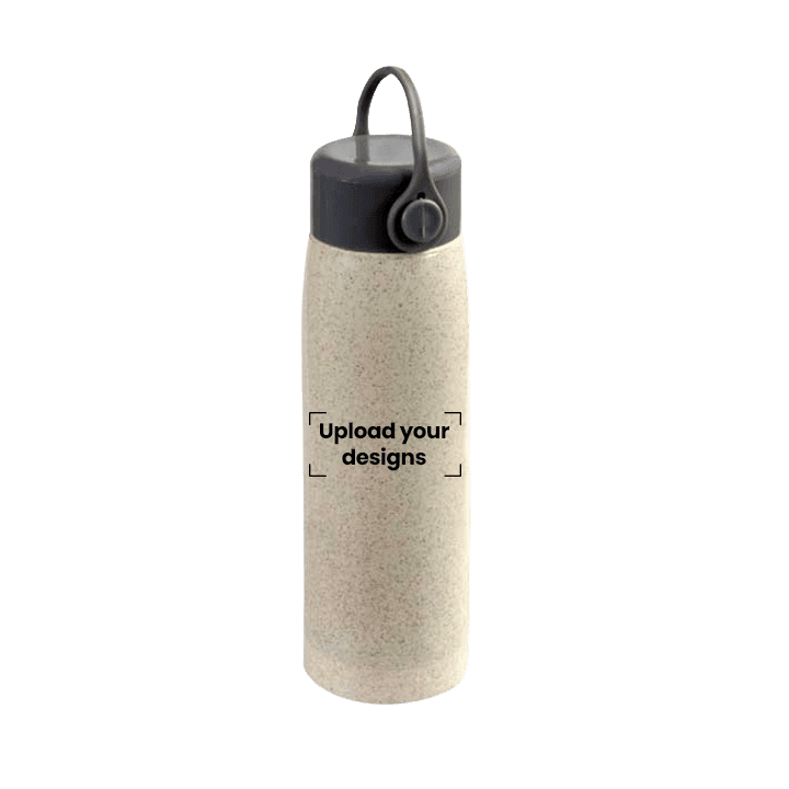 Jumbo Print DWGL361 Rabi Eco Neutral Wheat Straw Glass Bottle