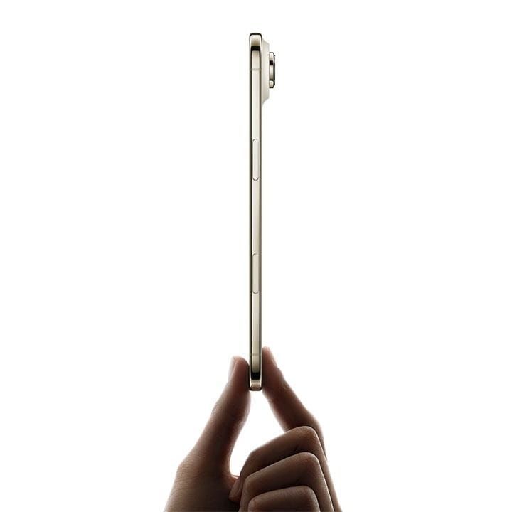 Apple iPhone Air 512GB Storage 6.5 Inch, Slim And Durable Build, Super Retina XDR, Powerful Performance, Water and Dust Resistant - Light Gold - MG1H4AH/A