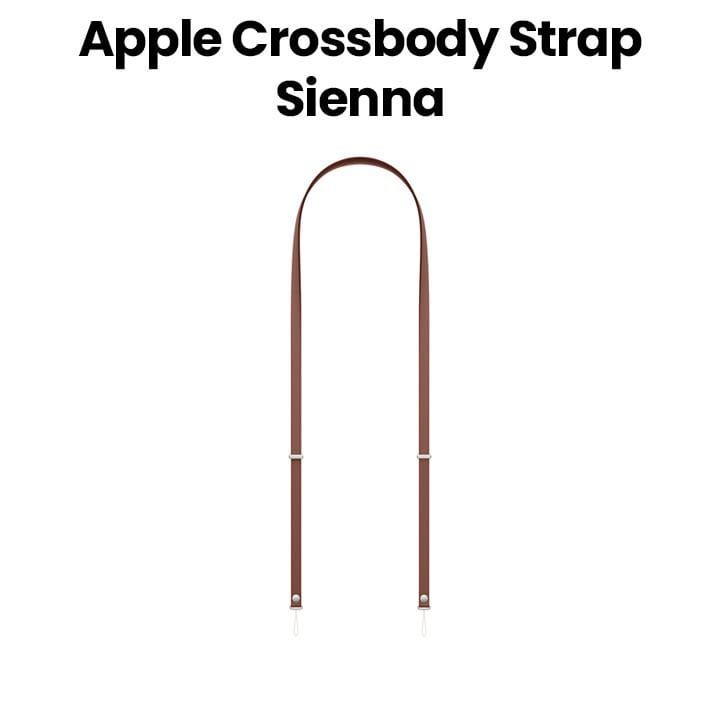 Apple Crossbody Strap 2080 mm, Comfortable And Adjustable Design, Hands-Free Convenience, Compact And Lightweight - Sienna - MGGN4ZM/A