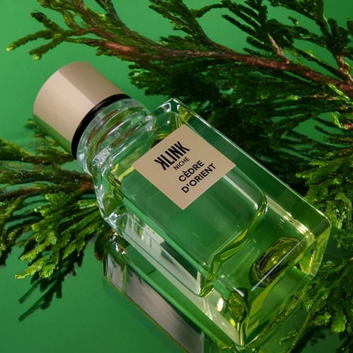 Klink Niche Cèdre d’Orient Unisex Eau de Parfum 100ml – Cedarwood, Spicy Notes, Amber & Musk Warm Woody Oriental Long-Lasting Fragrance | 5425039223902