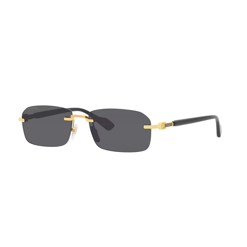 Gucci GG1221S Square Sunglasses – Bold Acetate Frame, Gradient UV Protection Lenses, Luxury Italian Designer Eyewear | 889652394190