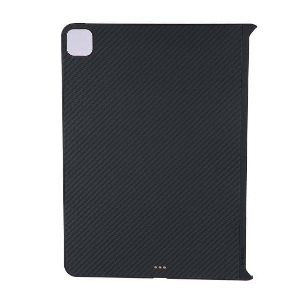 Pitaka iPad Pro 12.9-Inch (2020) Case, Aramid Fiber Protective Cover, Slim Lightweight Design, Magnetic Support - Black