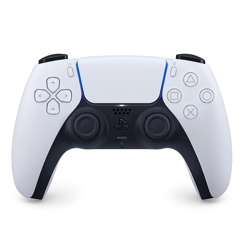 Sony DualSense Wireless Controller for PlayStation 5, Haptic Feedback, Adaptive Triggers, Built-In Microphone, Motion Sensor | White