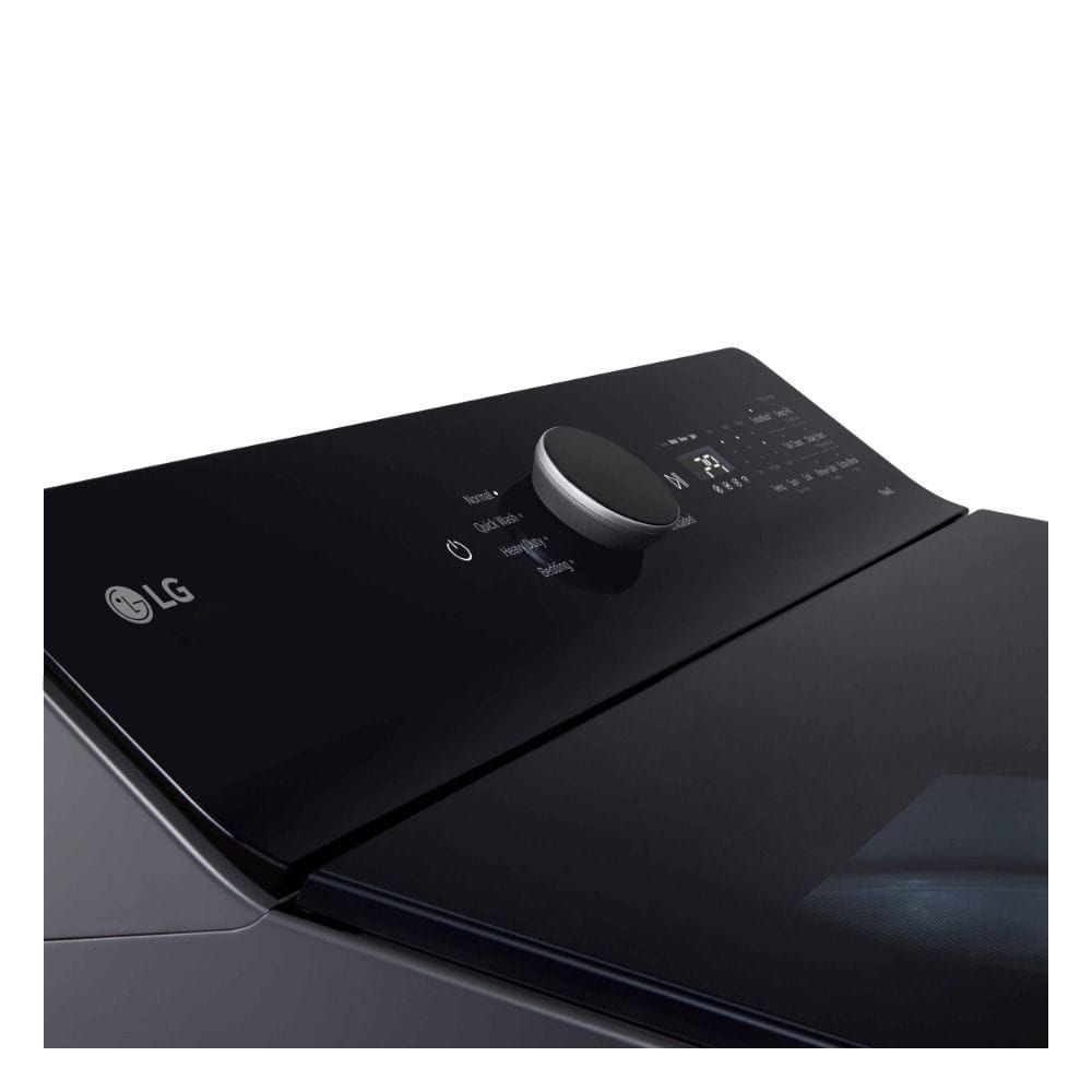 LG 21KG Top Load Inverter Washing Machine, AI DD, 6 Motion DD, TurboWash, Jet Spray, Wi-Fi ThinQ | Platinum Black - T21X2EHHTPA.APBPMEA