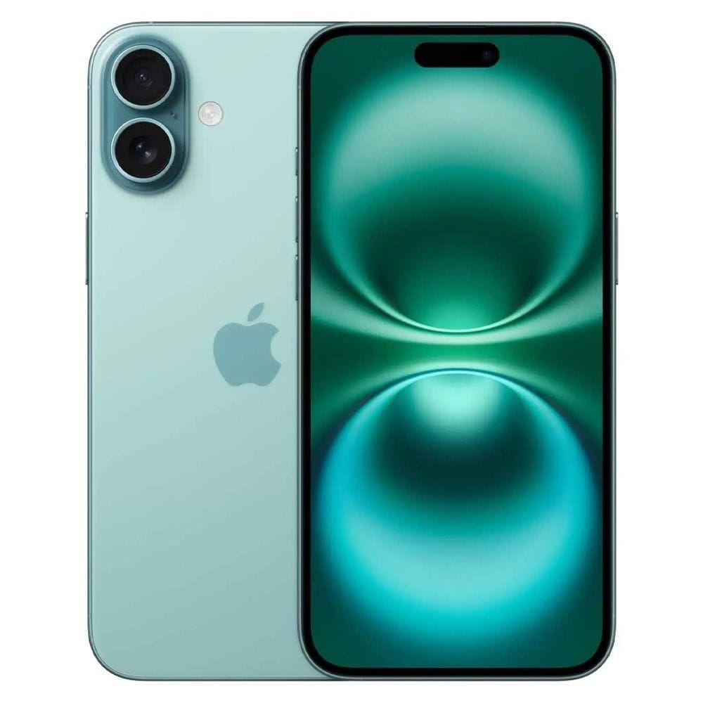 Apple iPhone 16 Plus 5G Smartphone, 128GB Storage, 6.7" Super Retina XDR Display, A18 Chip, 48MP Fusion Camera | Teal - MXVF3AE/A